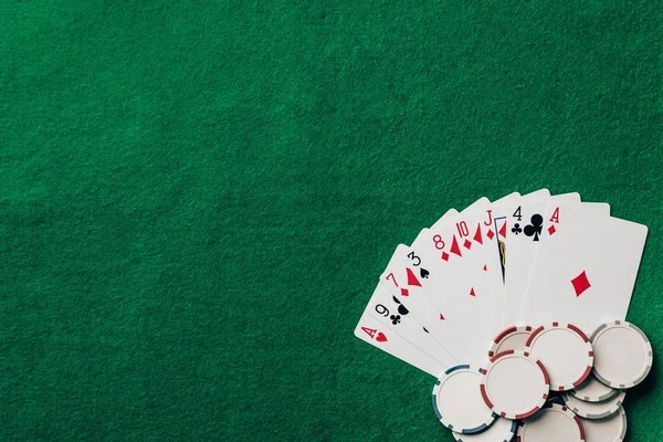 Andar Bahar card placement and betting options